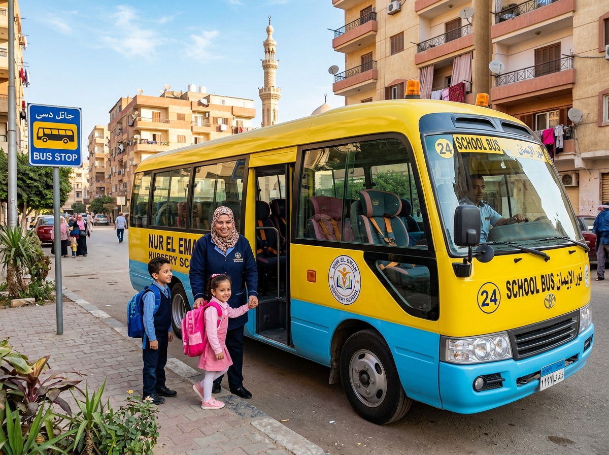 باص الحضانة الآمن
